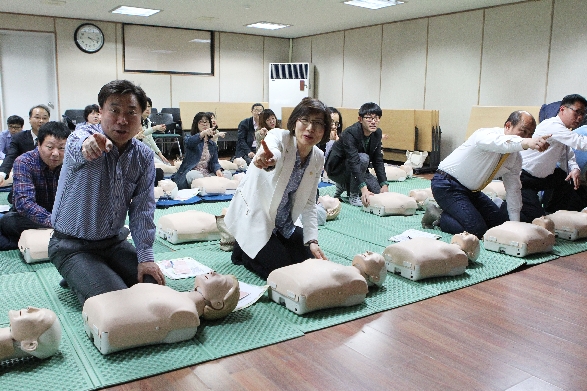 지역안전연구회 응급처치 교육