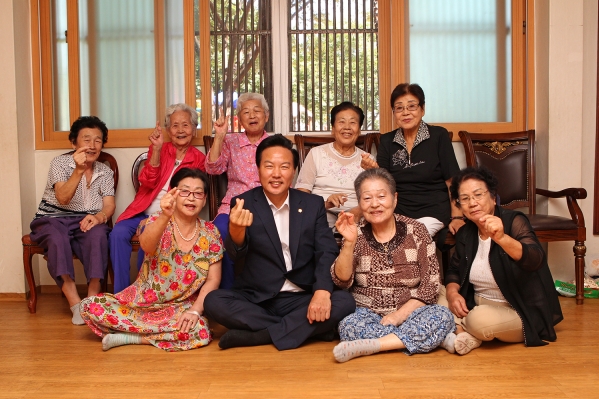 추석맞이 경로당 방문