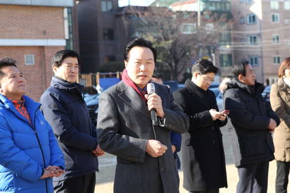 강우축구회 단배식