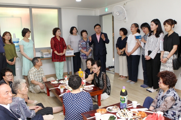 한신아파트 어르신사랑방 개소식