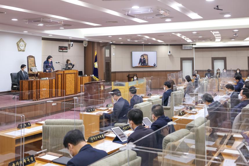 제291회 임시회 제1차 본회의