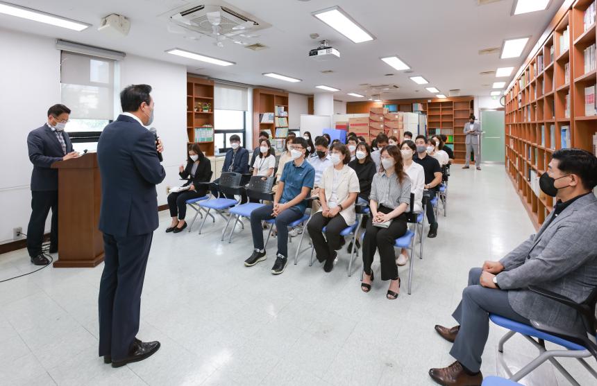 의장님과 의회사무국직원 간담회 - 3