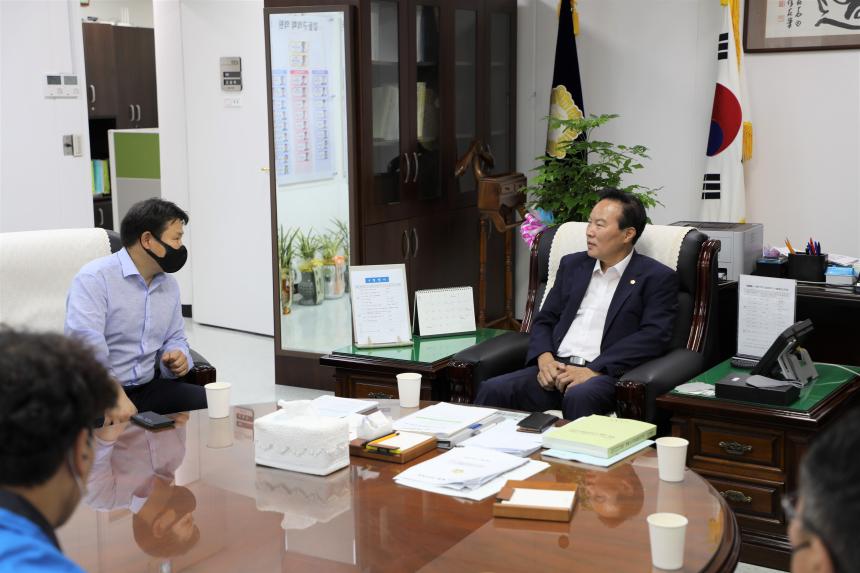 카포스 강동구지회 의회 방문 - 5