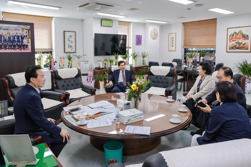 전직 의장님들과 만남 - 1