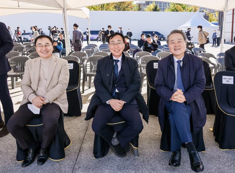 둔촌아파트 재건축정비사업 재착공식