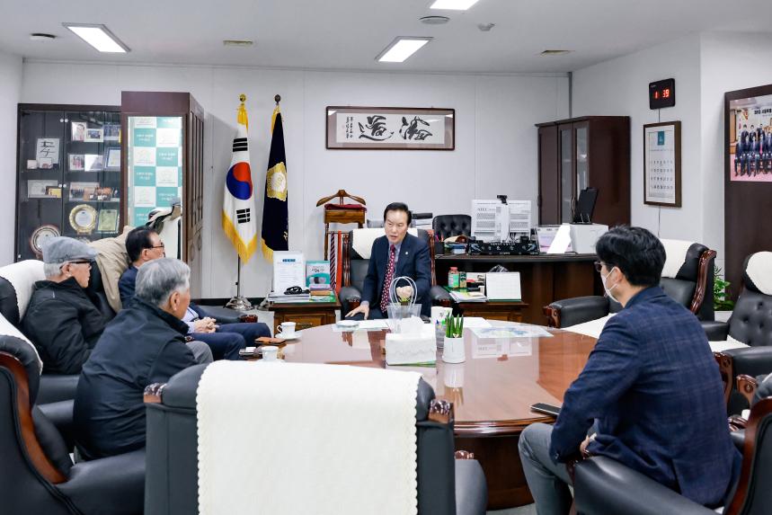 갈산 안산 산치성제 보존회 회장님 방문 - 3