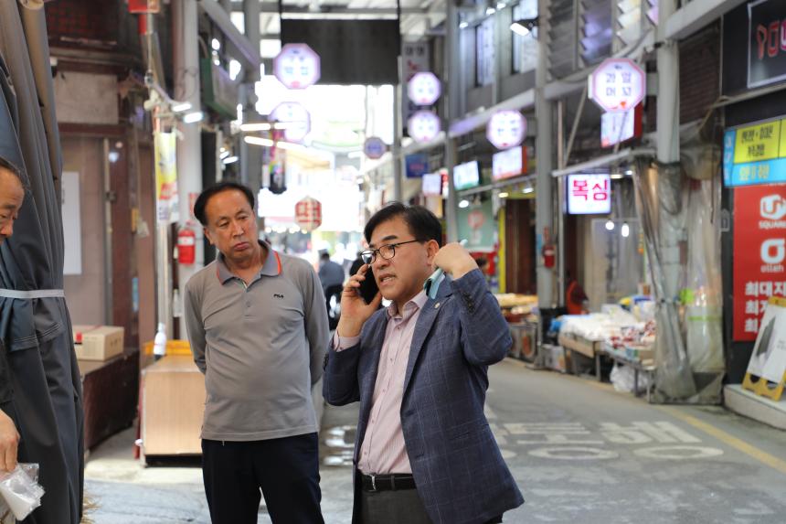 현장방문(고분다리시장 일대) - 6