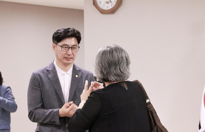 고덕자이 아파트 경로당 개소식 - 9