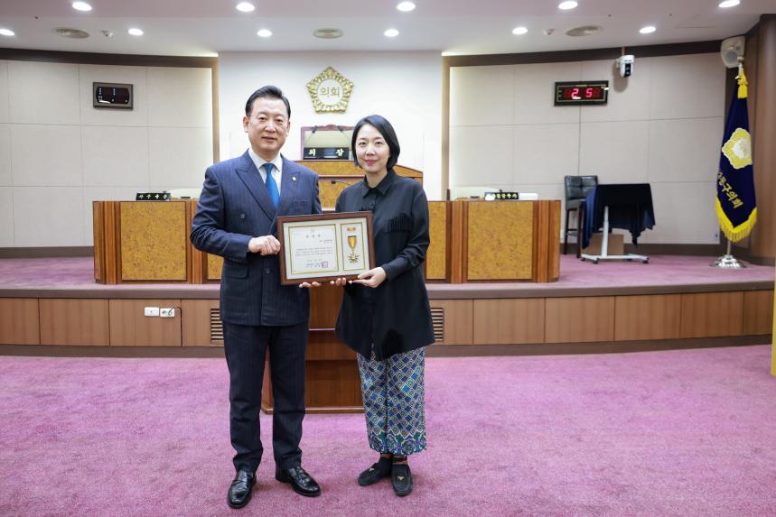 표창장 수여식 - 7