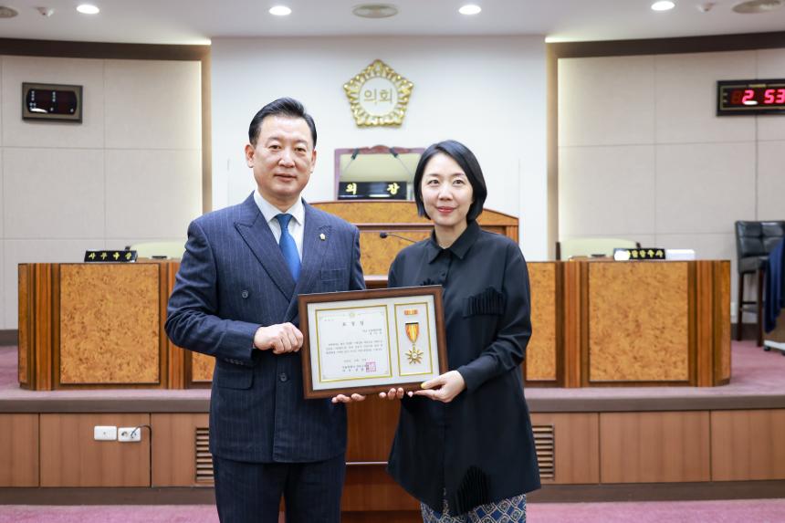 표창장 수여식 - 8