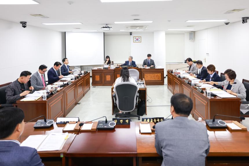 제309회 정례회 제2차 건설재정위원회