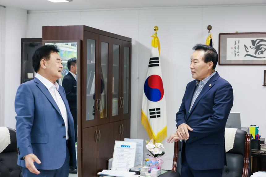 태백시의회 의장 의회방문