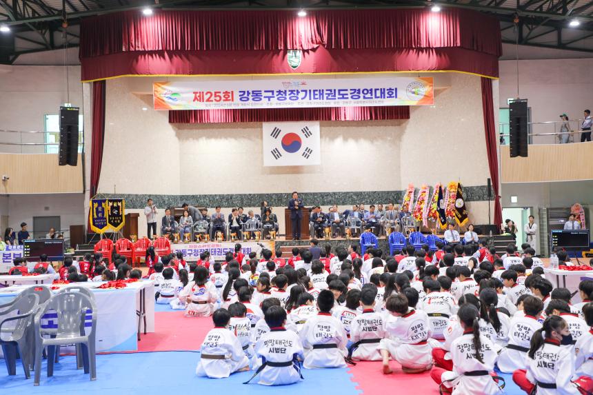 제25회 강동구청장기 태권도대회