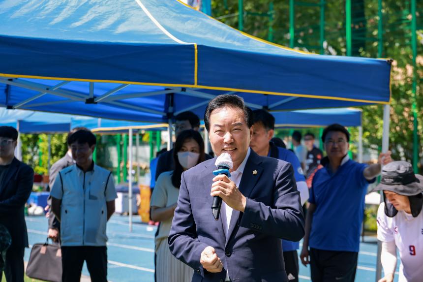 제4회강동구의회 의장배 족구대회개회식