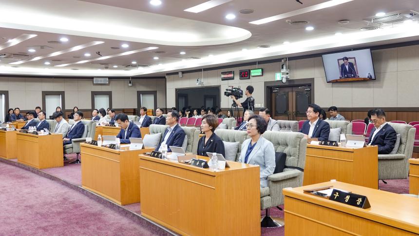 제310회 임시회 제5차 본회의(의장선출) - 2