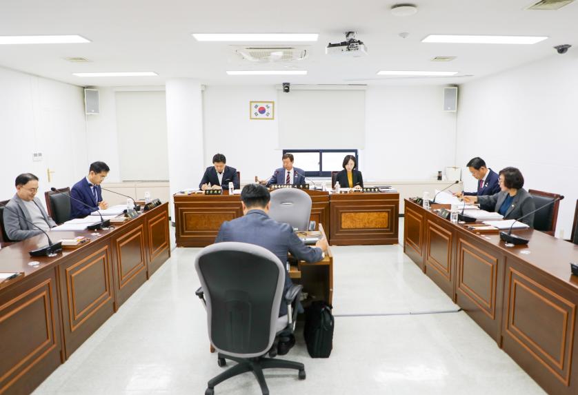 제312회 임시회 제1차 문화복지위원회