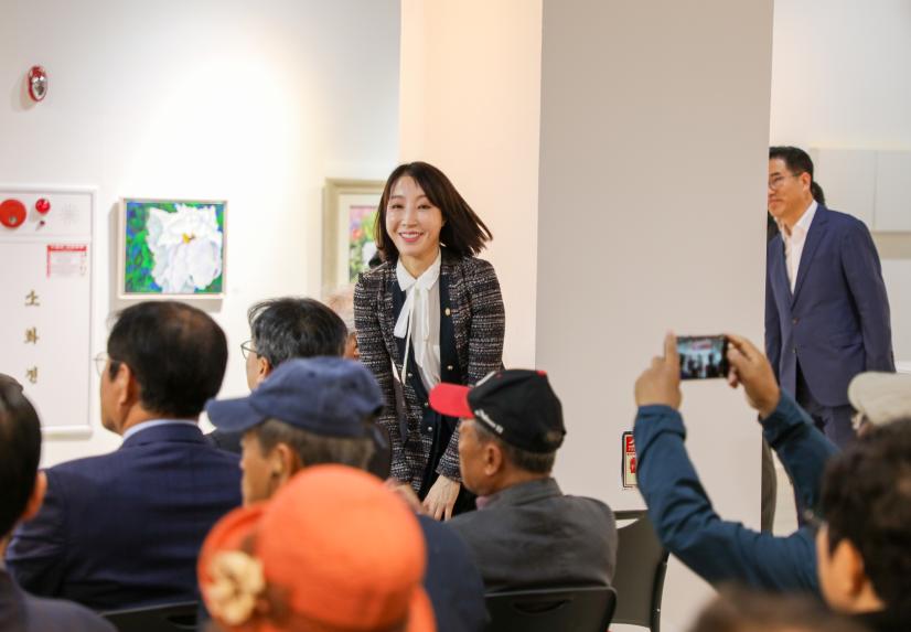 제14회 모란꽃 사생작가 초대전 개막식 - 5