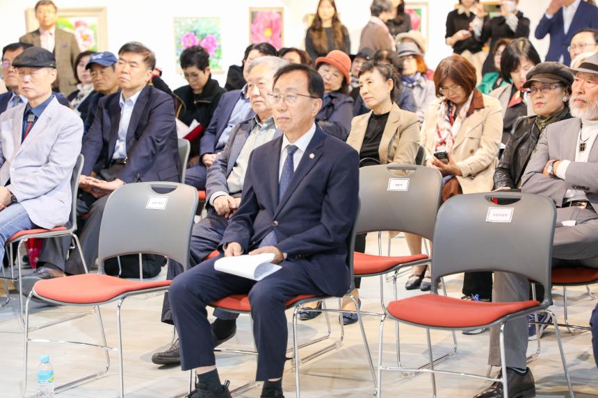 제14회 모란꽃 사생작가 초대전 개막식 - 7