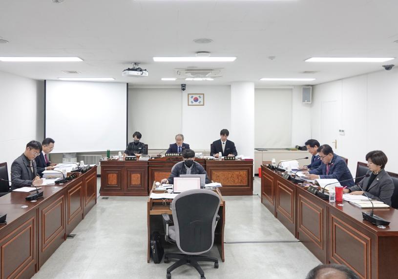 제313회 정례회 행정재경위원회(행감8일차)