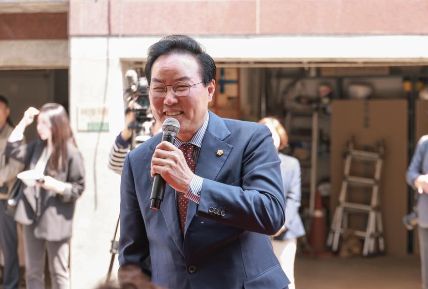 성내분토골 경로당 개소식