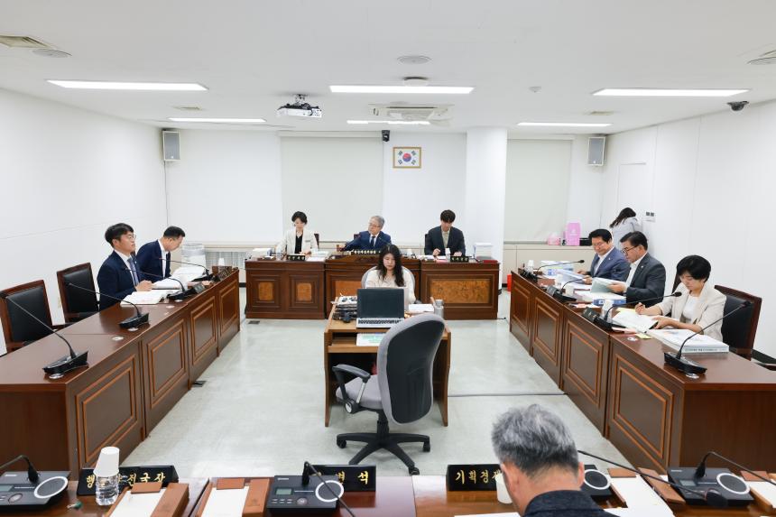 제316회 정례회 제2차 행정재경위원회 