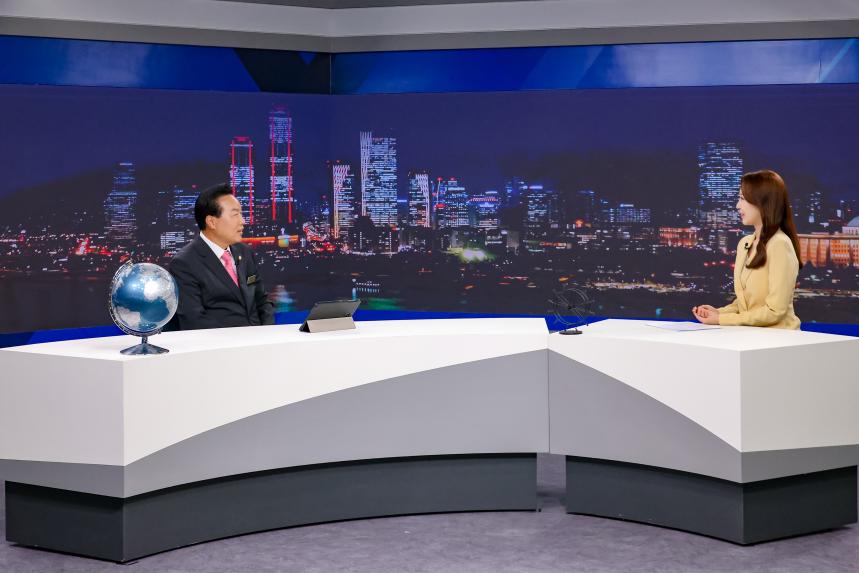 지방자치tv 인터뷰 녹화
