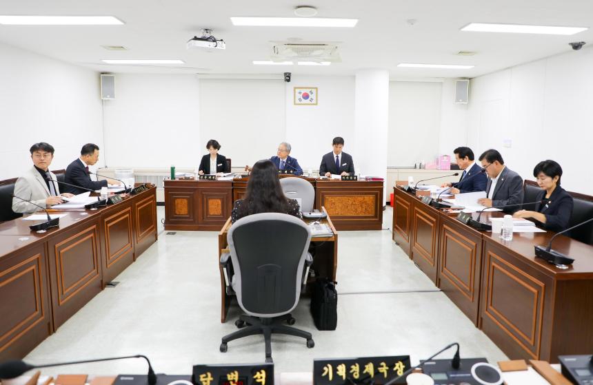 제318회 임시회 제1차 행정재경위원회(2025.09.02)