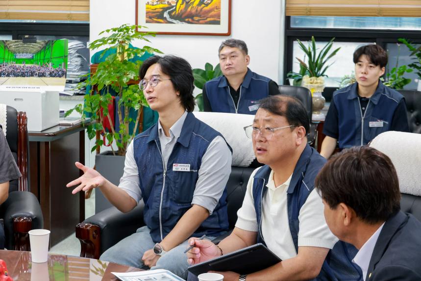 강동구 공무원노조 임원진 방문 - 6