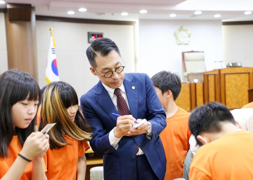 의회 견학(성내초등학교) - 24