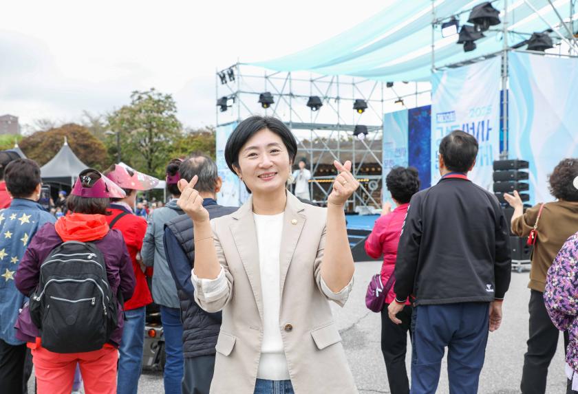 바위절마을 호상놀이 재연행사1