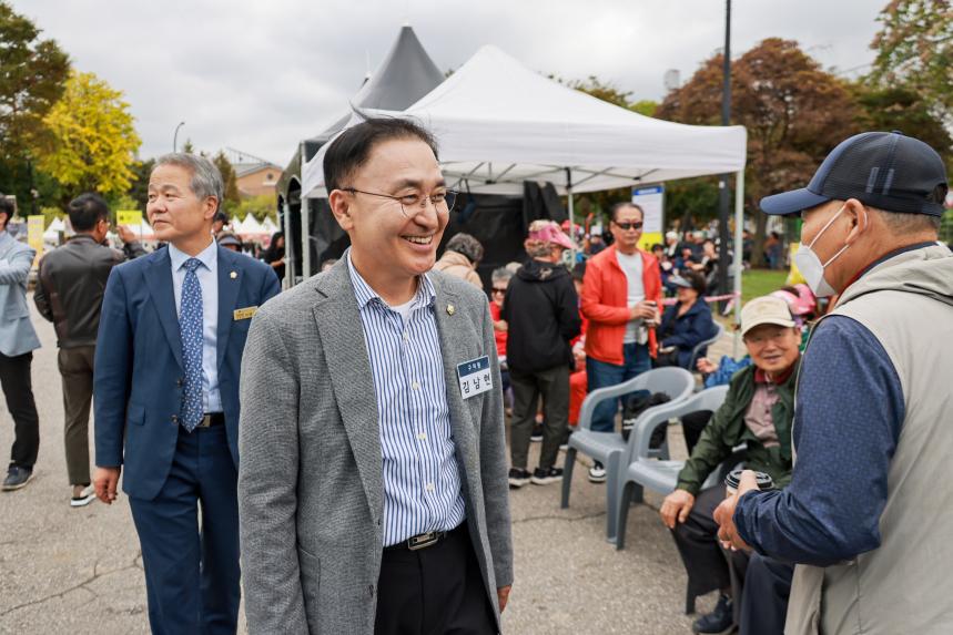 바위절마을 호상놀이 재연행사2