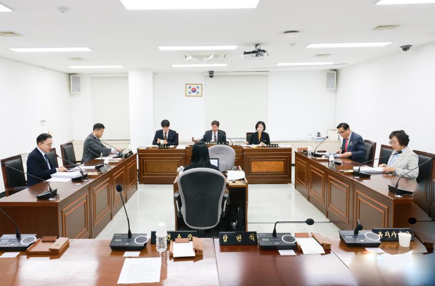 제319회 임시회 제1차 문화복지위원회(2025.10.23)