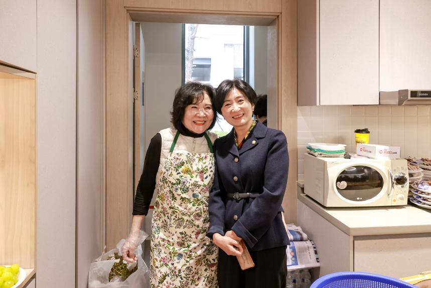 올림픽파크포레온 4단지 경로당 개소식