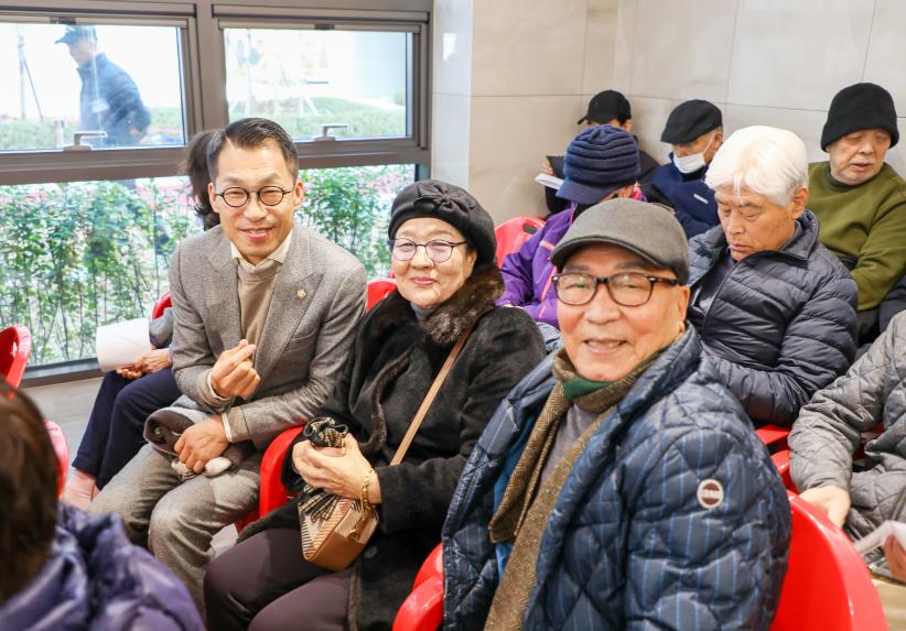 올림픽파크포레온 3단지 경로당 개소식