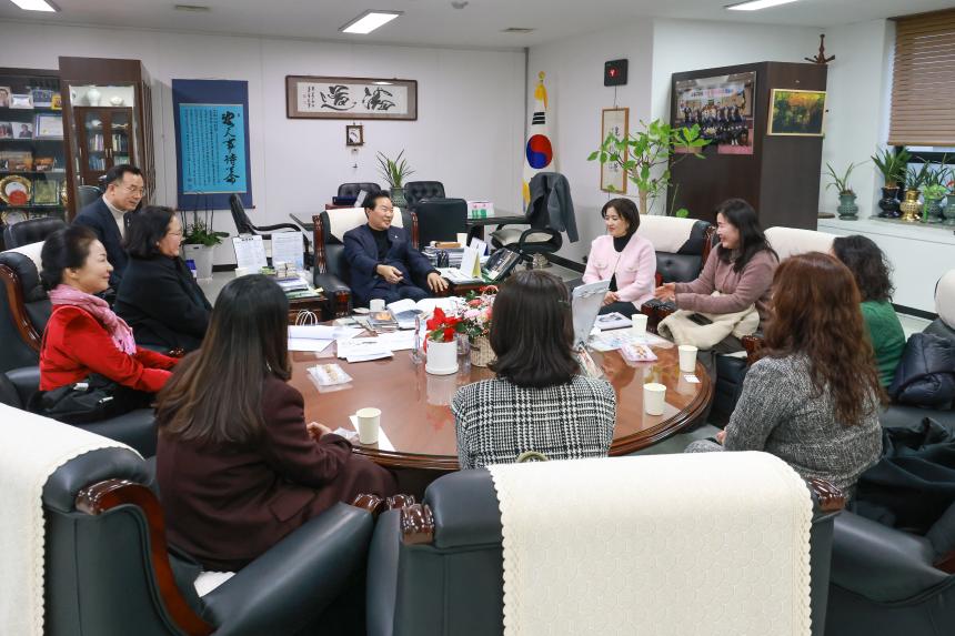 어린이집연합회 의회방문