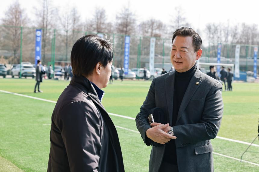 강동구 축구협회 리그 개막식 및 신년하례식 