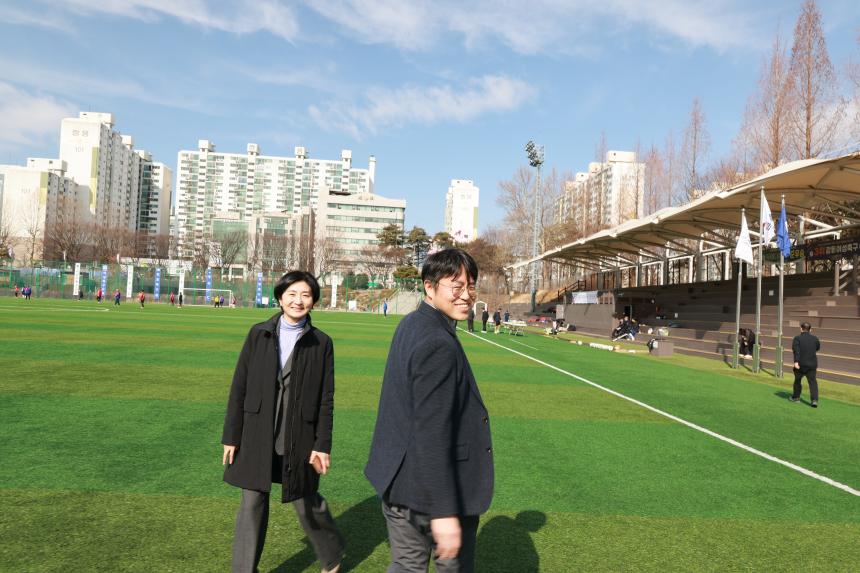 강동구 축구협회 70대 상비군 시무식 