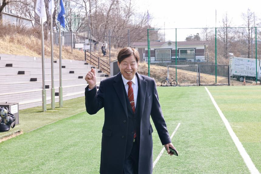 강동구 축구협회 70대 상비군 시무식 