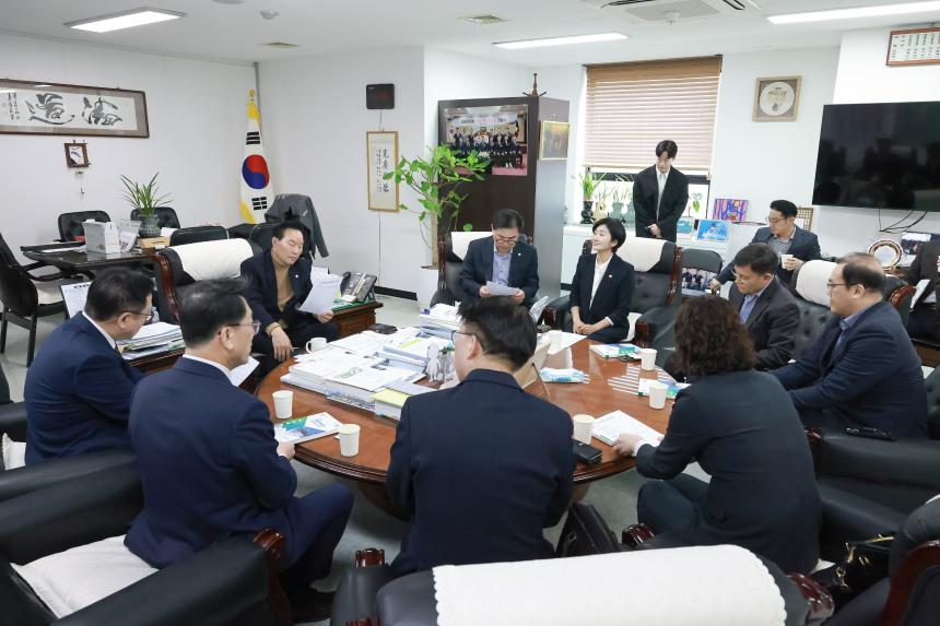 결산검사위원 위촉장 수여식