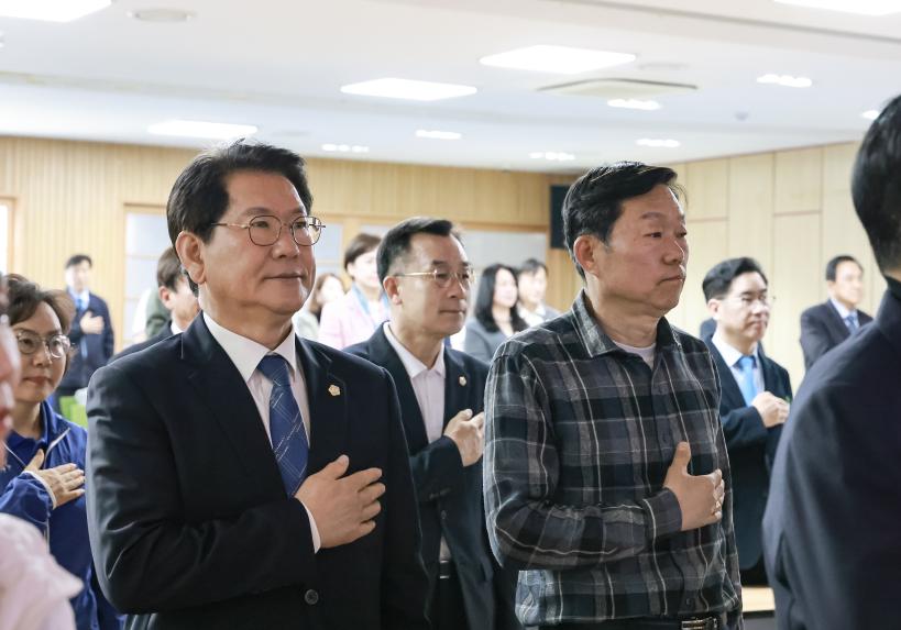 강동구 수중핀수영협회 창립식 및 취임식