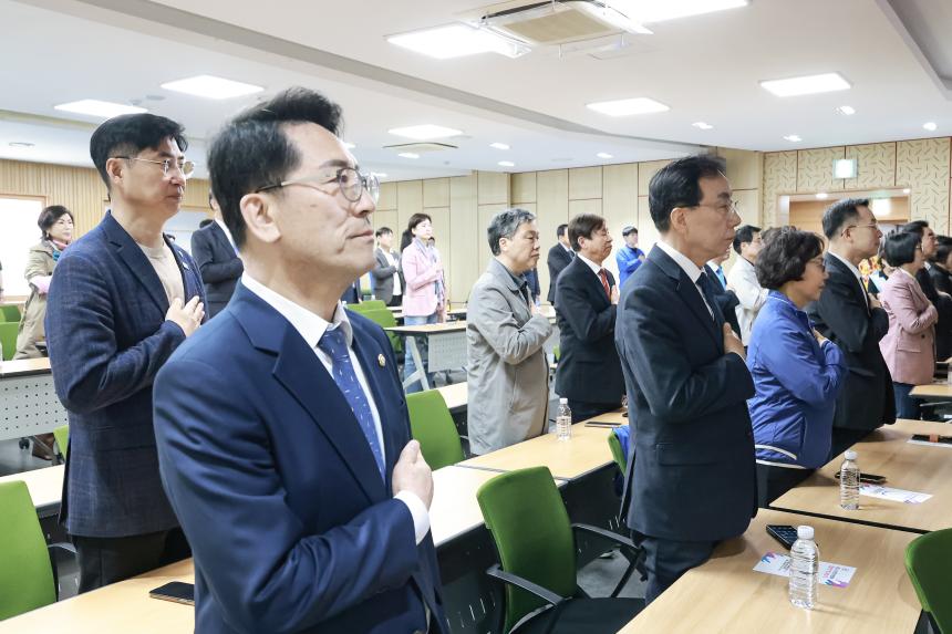 강동구 수중핀수영협회 창립식 및 취임식