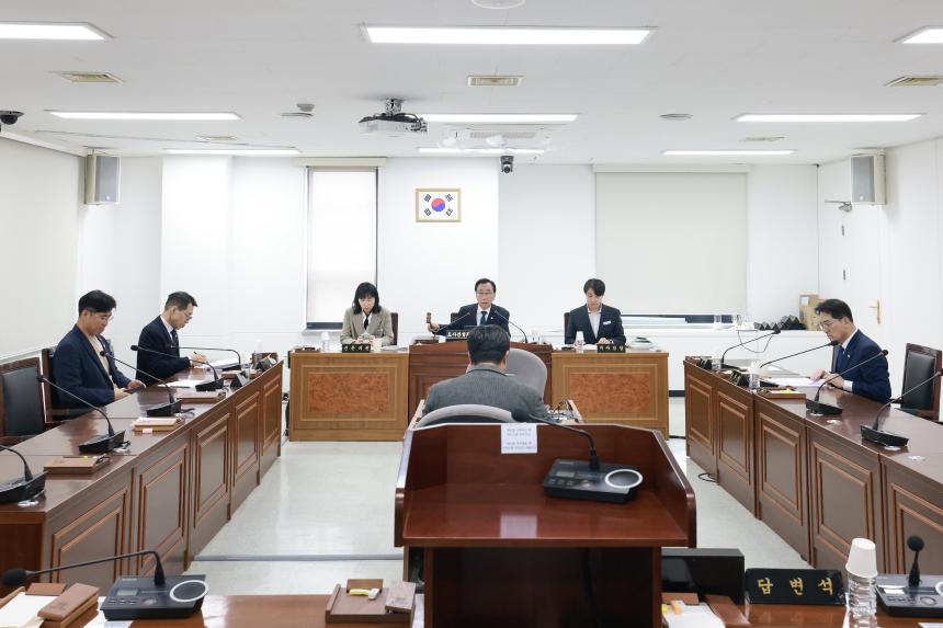 제322회 임시회 제2차 도시건설위원회