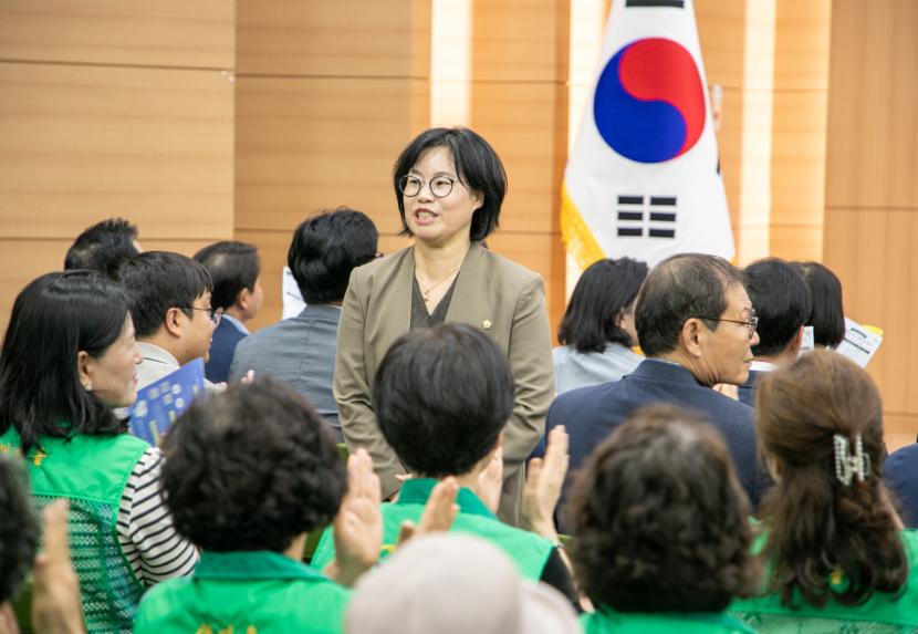 강동구새마을부녀회 미래비전 교육 및 장학기금 전달식