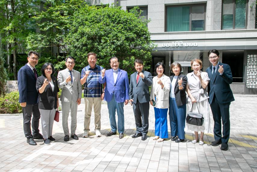 더샵파크솔레이유 경로당 개소식 