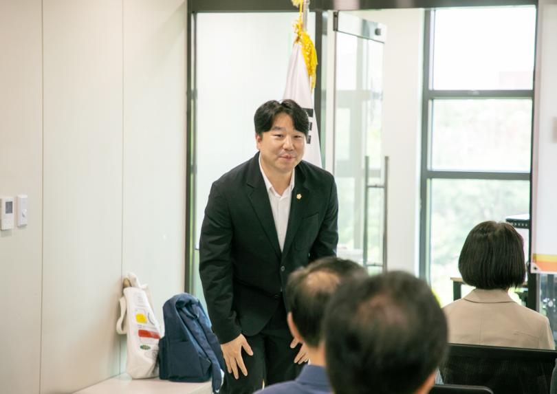 더샵파크솔레이유 경로당 개소식 