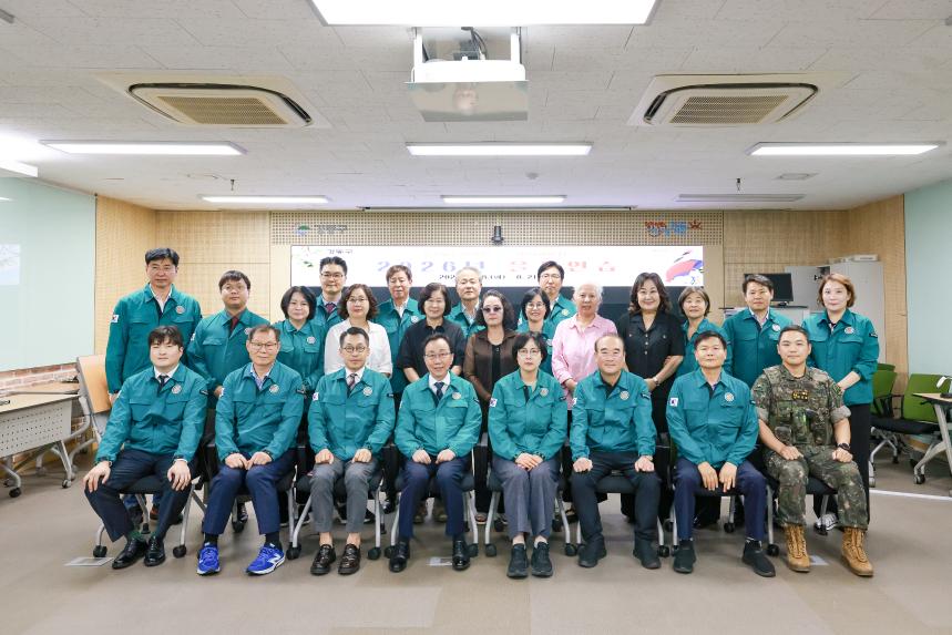 2026년 을지훈련 상황 보고회 참관 및 격려방문