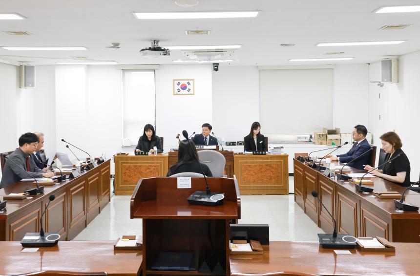 제325회 정례회 제1차 도시건설위원회