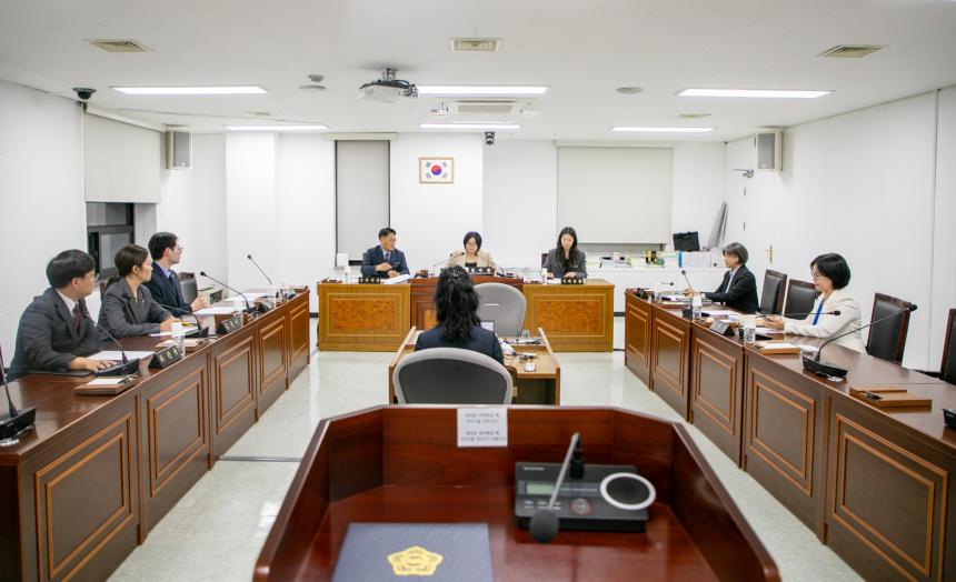 제325회 정례회 제1차 윤리특별위원회